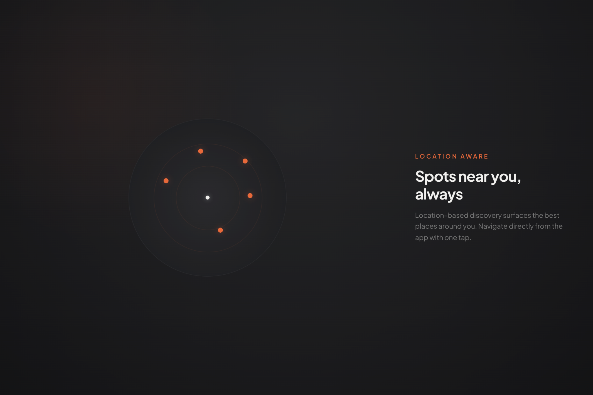 QuickBytes location aware visual